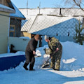 жителям частного сектора нужно поторопиться с уборкой снега