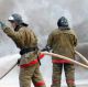 В Омске горела новостройка: людей снимали с 10-го этажа