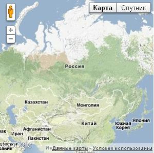 Картографические сервисы Интернета