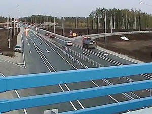 Строительство участка Западного обхода города Омска завершится в октябре