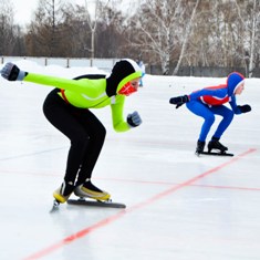 Названы лучшие конькобежцы города