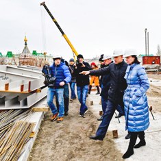 Автомобильное движение по Юбилейному мосту откроется в начале июня