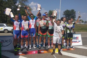 Сборная Омской области выиграла «серебро» чемпионата России по велоспорту на шоссе