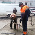 На Левобережье демонтировали более 50 несанкционированных парковочных барьеров
