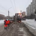 Более 10 тысяч кубометров снега вывезли с проезжей части дорог после последнего снегопада