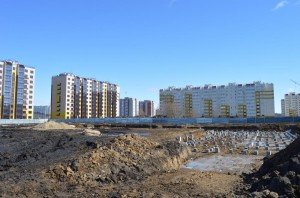В центральном округе Омска начато строительство нового жилого района